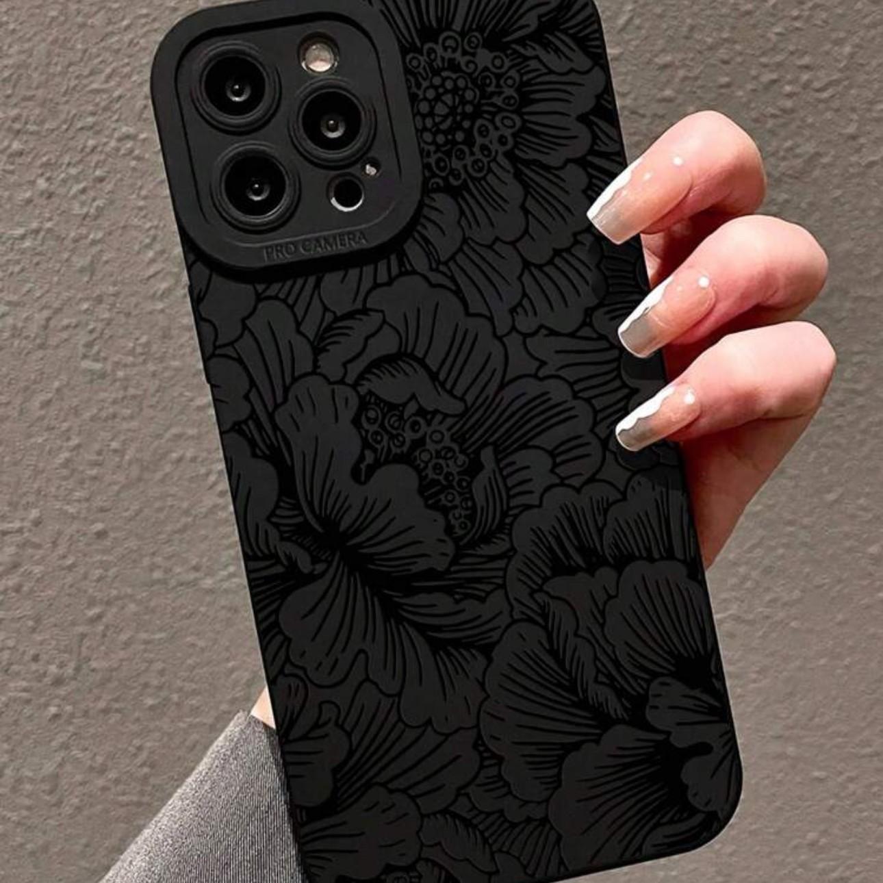 Floral Phone Case, Valentine's Day Gift, Anti-Drop Wear-Resistant Fashionable Durable Protection, Fits Multiple Models