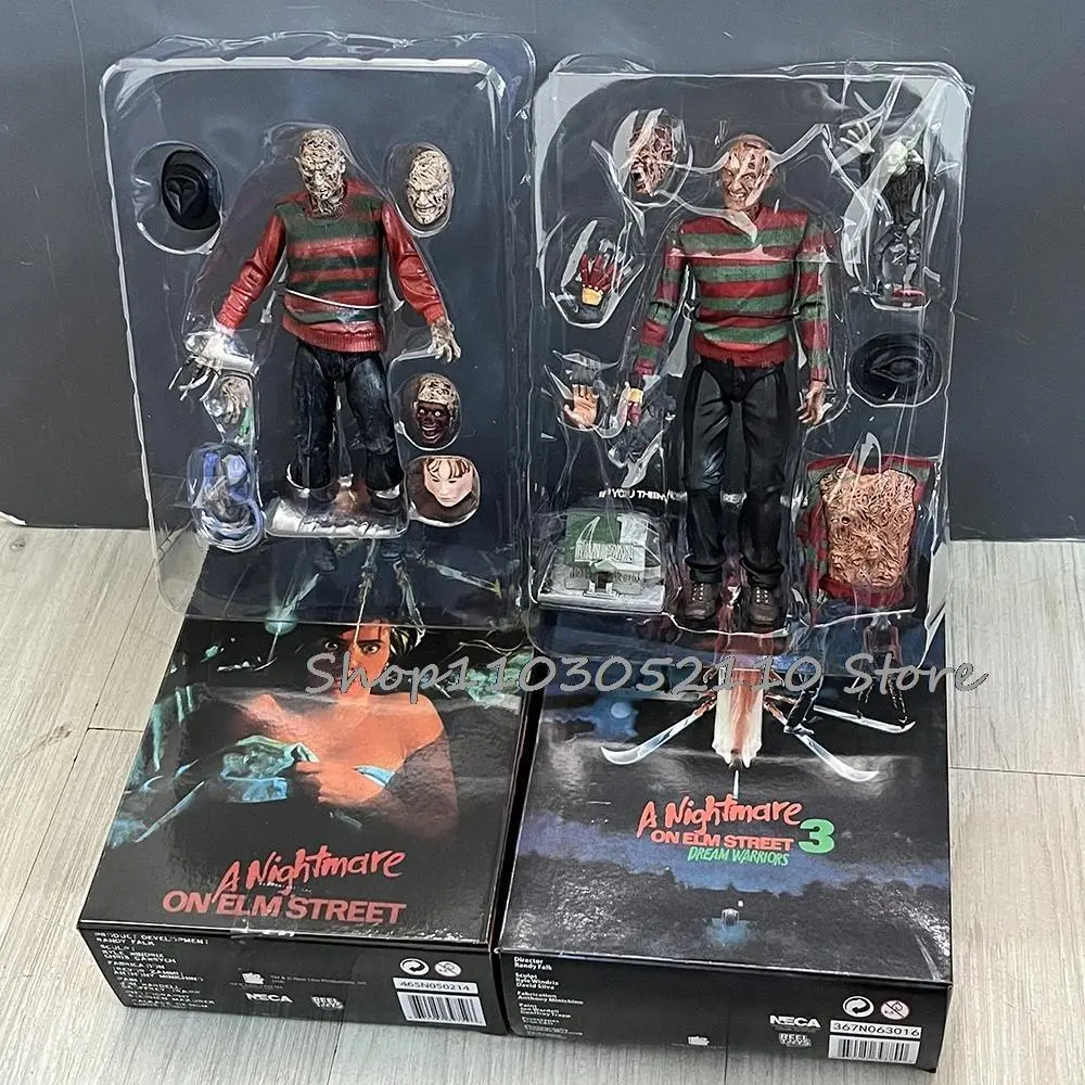 2026 New hot item Freddy Krueger Action Figure Trick R Treat Sam Figure Freddy's Revenge Horror Model Toy Halloween Christmas Gifts