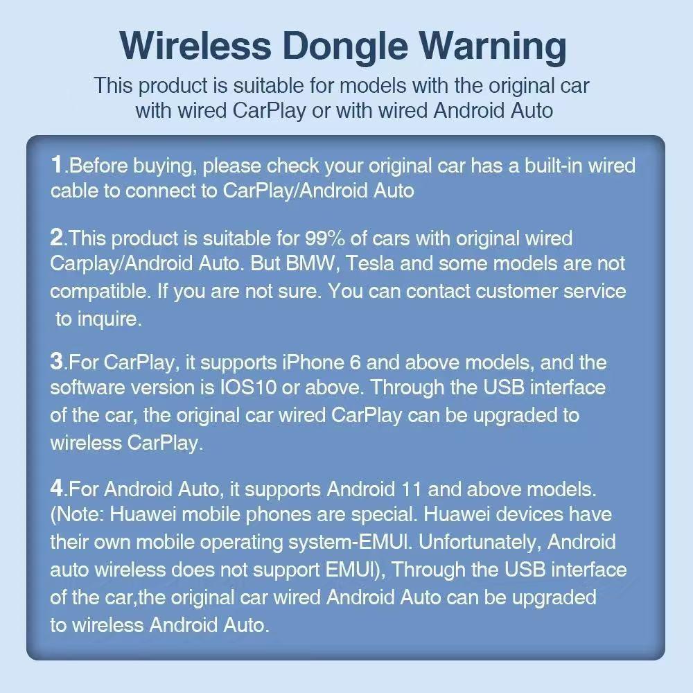 Wireless Carplay Adapter for Android, Plug-And-Play Mini Converter, Low Latency, Compatible with Multiple Cars, 2026 Upgrade, Fast Stable Connection