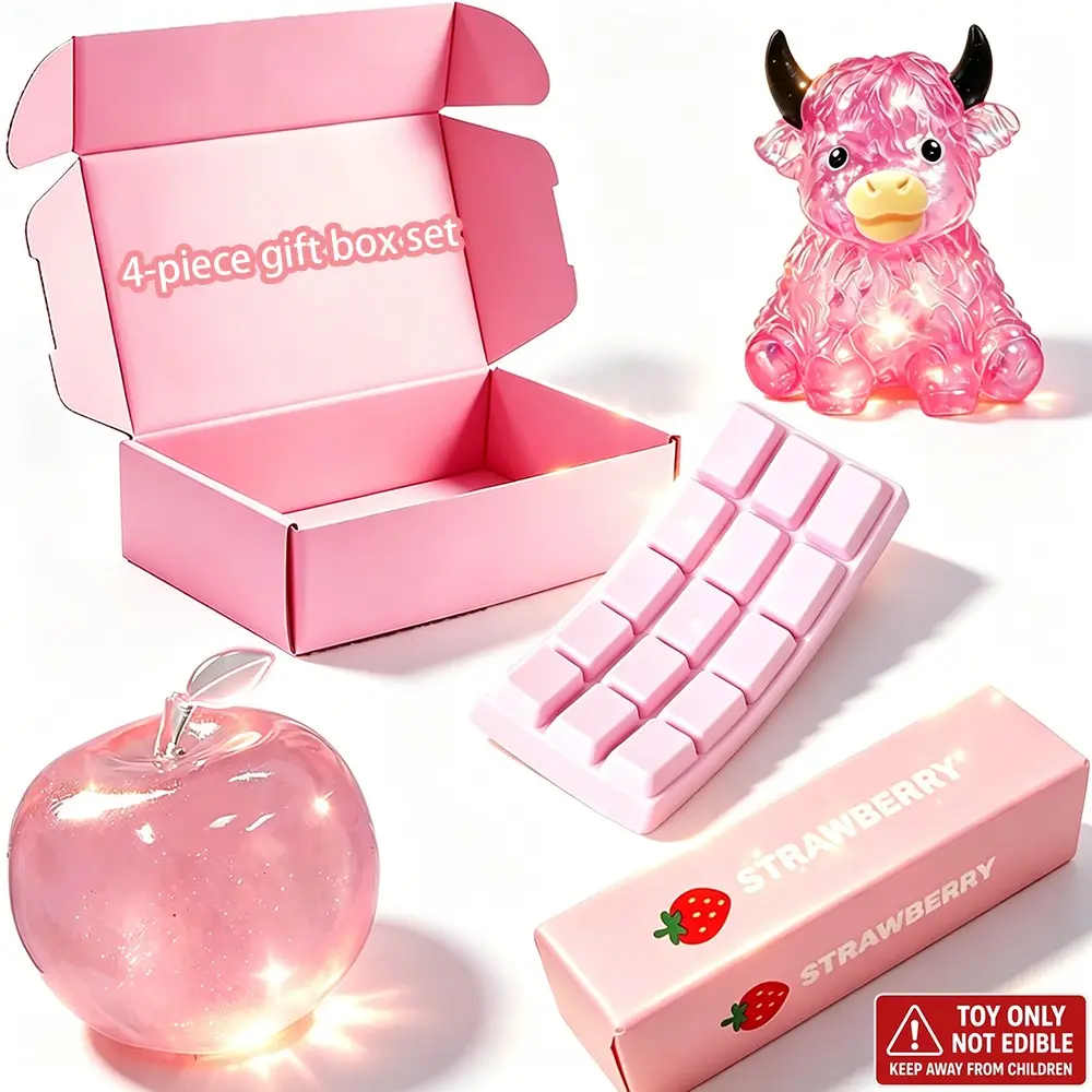 4pcs Summer Stress Relief Toy Set, Enthusiasts' Choice, Sensory Fidgets, Ideal Birthday & Christmas Gifts, Soft Sensory Toys for Play & Relaxation