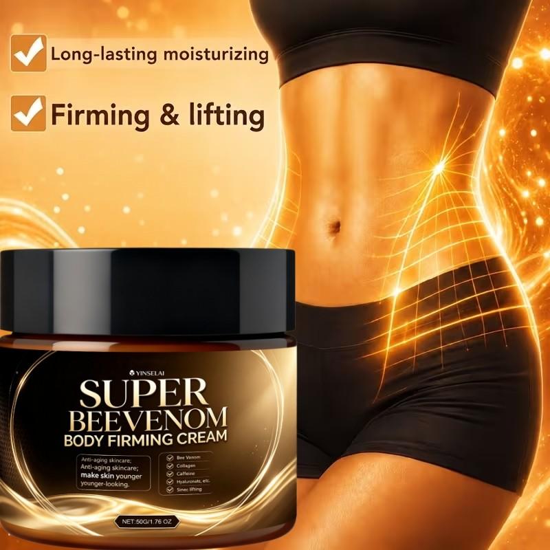 Shaping & Firming Body Cream – Body Care, Bee Venom Anti-Aging Moisturizer, Collagen Caffeine 50g