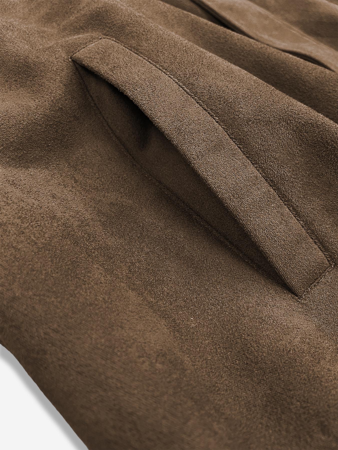 Women's Suede Jacket, Faux Leather Bomber, Oversized Bat Sleeve Coat, Y2K Retro Vintage Style, TikTok Viral, Batwing