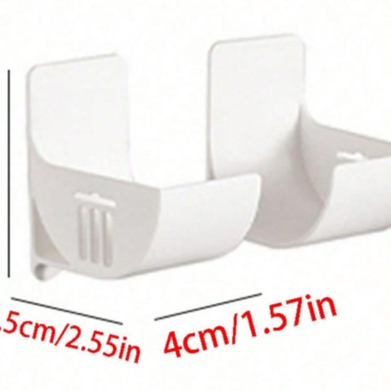 2pcs Hanging Trash Bag Holder Rack, Wall Mounted Kitchen Storage Organizer, Adjustable Angle, Ideal for Home, Kitchen, Restaurant, Hotel