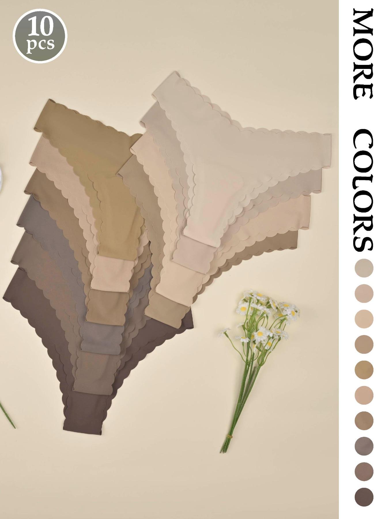 Cameltoe Proof Seamless Thongs Made With Sandwich Like Patented Insert 3-LAYER PROTECTION Women's Leopard Print Thong Panties, Breathable Low Waist Seamless Underwear, Fitted Casual Yoga Gym Wear, Stretchy Panties, 4/6 Pack