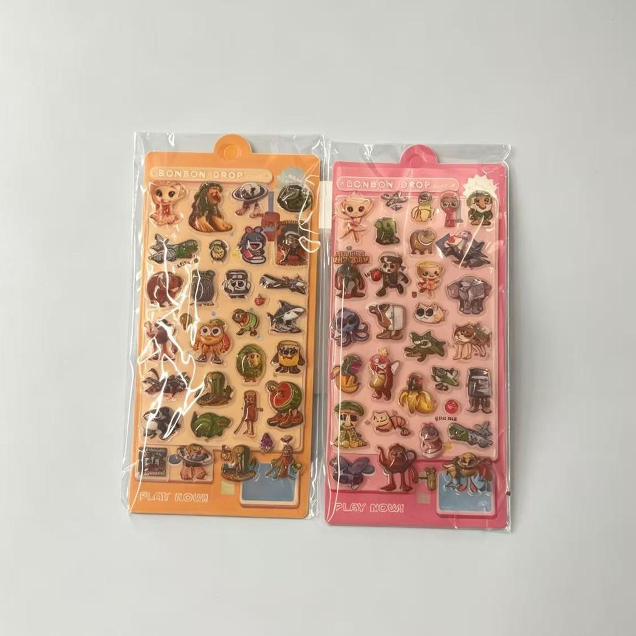 3D Resin Stickers, Fantasy Ancient Chinese Monsters, Cute Cartoon Bio Decor, DIY Phone Case, Water Bottle, Notebook, Craft Kit