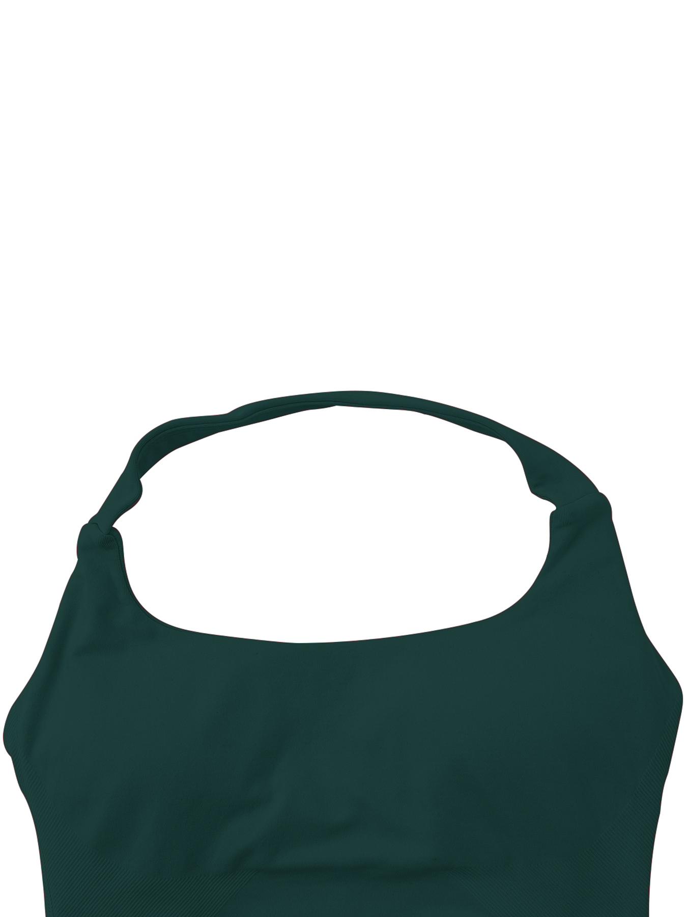 Two-Piece Set Women's Solid Seamless Crop Tank Top & High Waist Leggings Tracksuit Set Gym Sets, Sporty Casual Breathable Comfortable Outfits for Yoga Gym Workout Running, Ladies Sportswear for All Seasons