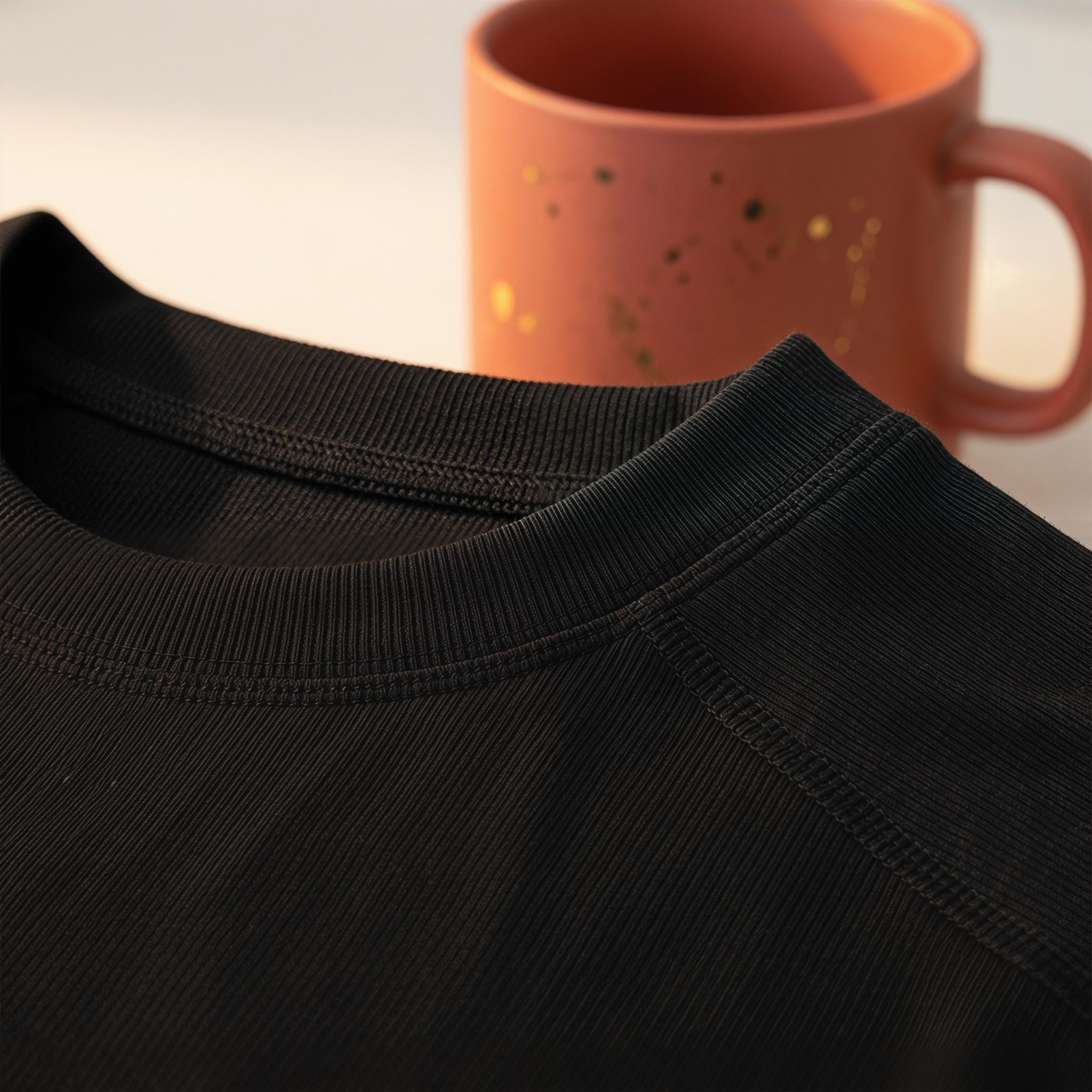 Crewneck Two-Piece Set For Women Summer Casual Oversized Split Hem Shirts & Side Pocket Biker Shorts Minimalist Lounge Wear Soft Viscose Fabric Comfy Homewear Cozy