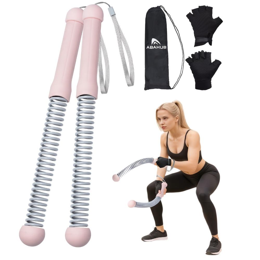 Weighted Cordless Jump Rope Set | Silent Home Gym Workout Kit