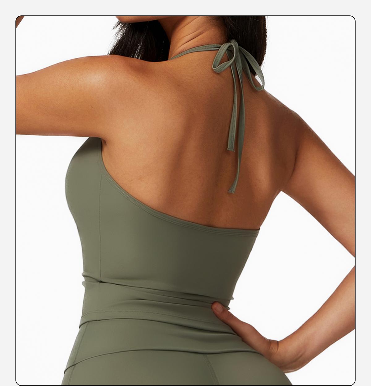 Women's Sports Tank Top Camisole Sports Tank Top with Built-in Bra Pads High Strength Yoga Underwear,Running Gym Exercise Outdoor Daily Wear Sports Tank Top,Quick Dry Yoga Tank Top,Fitness Tank Top Activewear SpringStatements