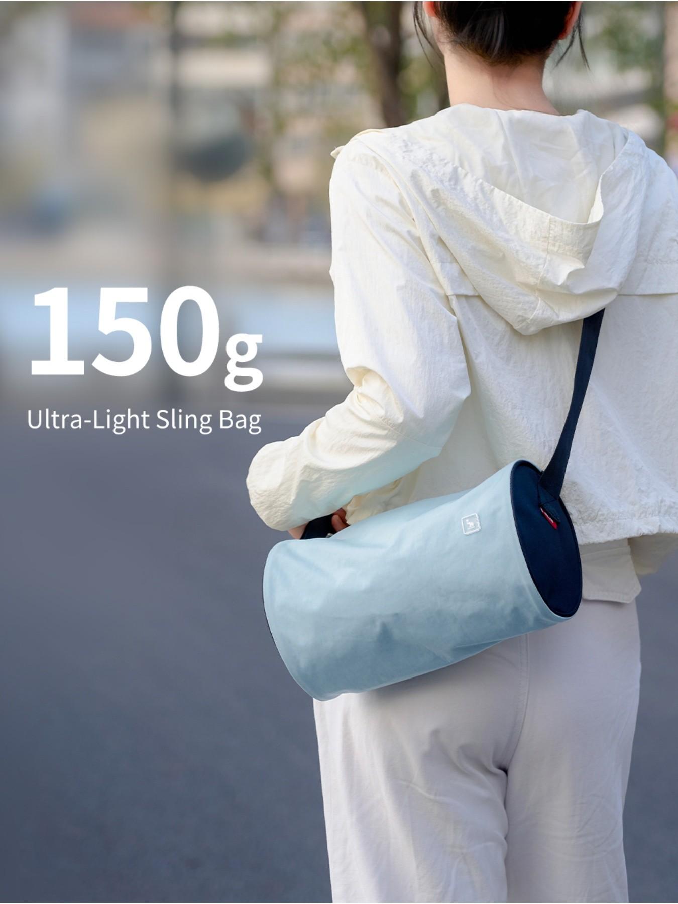 Oiwas Casual Crossbody Bag for Women, Sports Shoulder Bag for Men, Small Travel Backpack, Outdoor Cycling Storage Bag