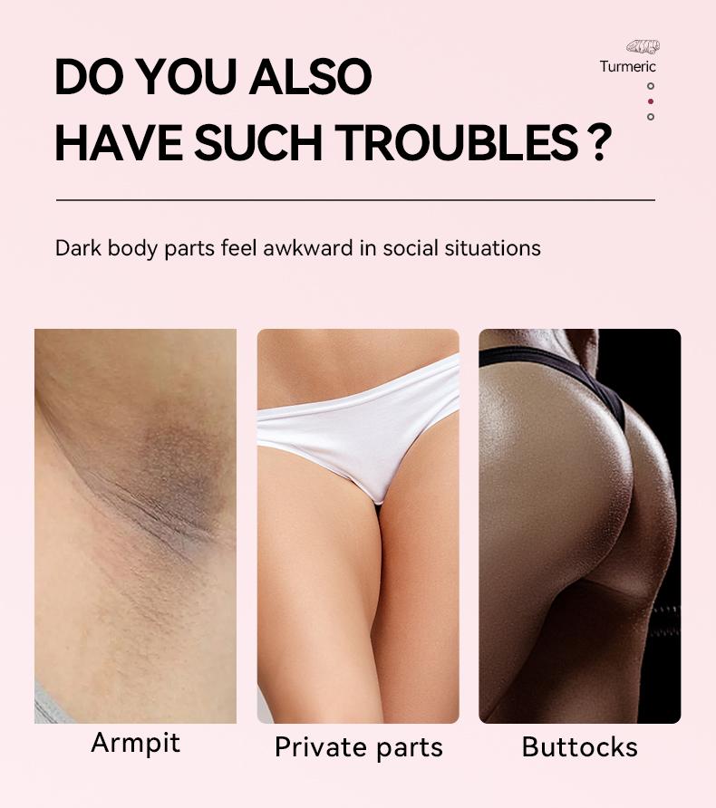 150g Brightening Bikini Scrub, Gentle Exfoliating Dark Spot Removal, Private Area Smooth Moisturizing Care, Skin Nourishing Treatment