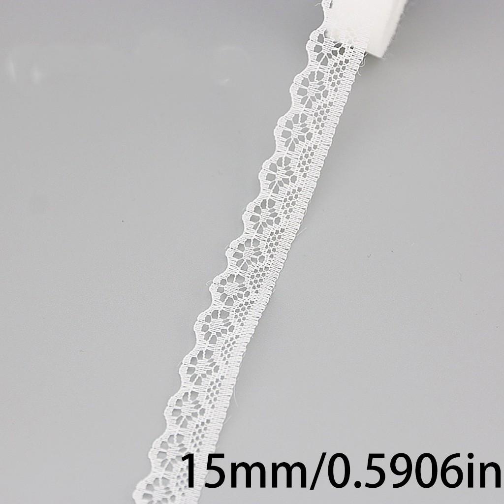 Floral Trim Fabric Ribbon Set, 18m Roll, Ideal for Crafts and Decor, Sewing Accessories, Perfect for DIY Projects, Tablecloths, Curtains