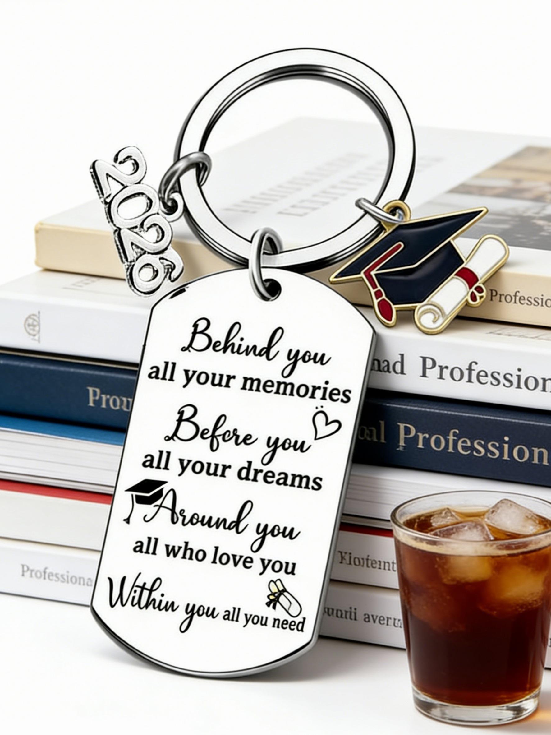 2026 Inspirational Graduation Keychain Gift
