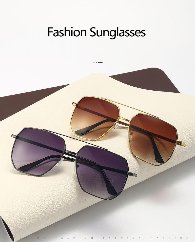 New Classic Pilot Sunglasses for Men & Women, UV400 Protection Metal Frame Mirror Lens Fashion Shades, Ideal for Driving Fishing Business Daily Leisure Summer Vibes