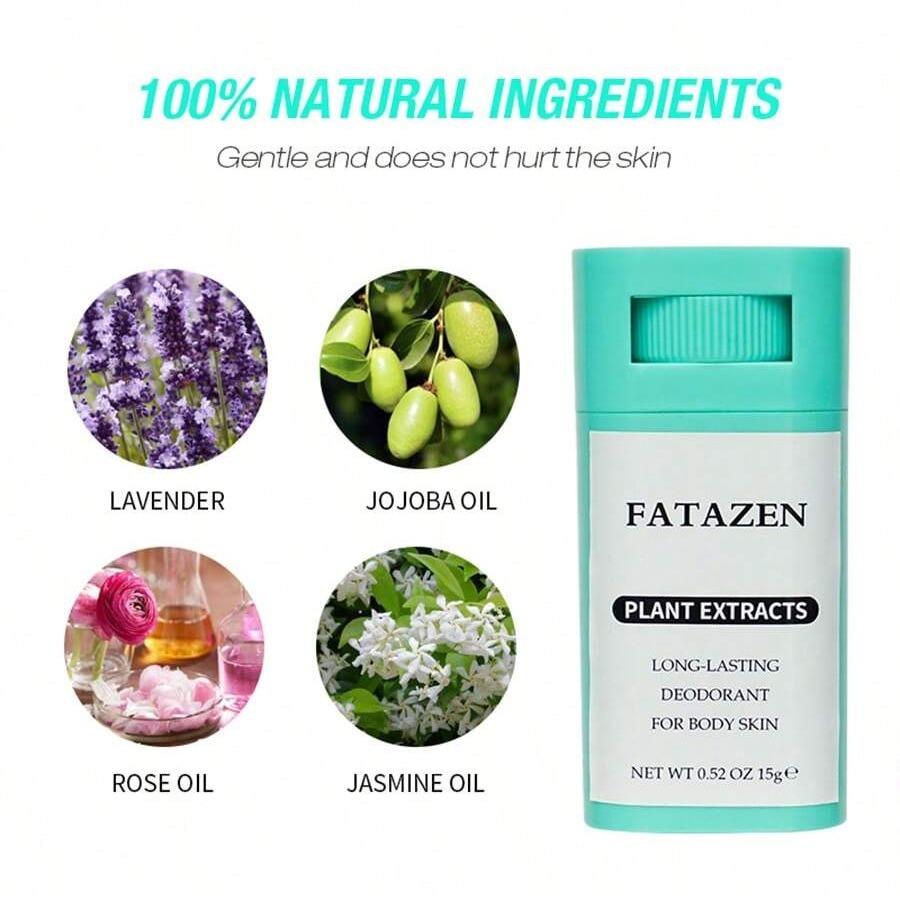 FATAZEN Unisex Deodorant Stick | Cooling Fresh, Stops Body Odour, Ideal for Daily Commute & Dates
