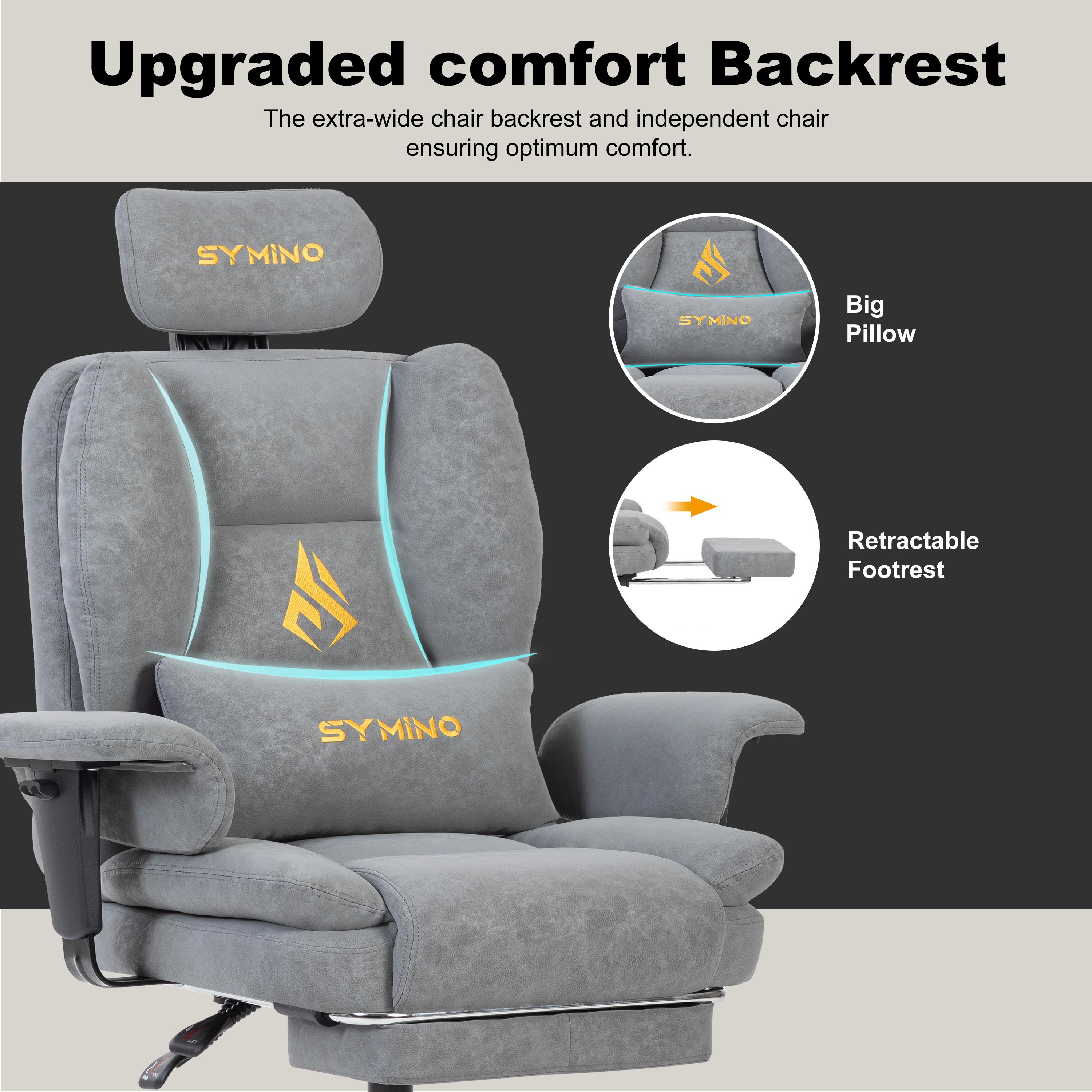 （PU leather）SYMINO sofa gaming chair, gaming chair, ergonomic sofa chair with PU leather