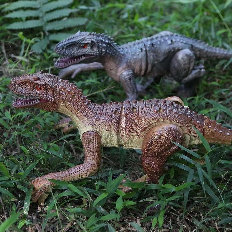 Realistic Remote Control Dinosaur Toy, Walking Smart Sound Light Tyrannosaurus Rex, Kids Birthday Christmas Gift, Requires 2 Aa Batteries