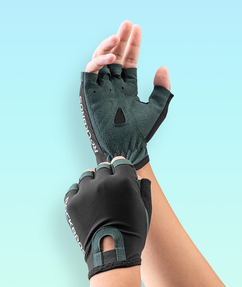 ROCKBROS Cycling Glove Bicycle Half-finger Gloves Breathable Sweat-Wicking Glove ROCKBROS Cycling Glove Bicycle Half-finger Gloves Breathable Sweat-Wicking Glove