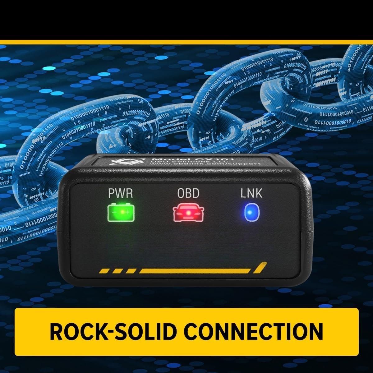 CX Bimmercode 5.1 OBD2 Adapter Plug, OBD II Diagnostic Scanner for Mini, Supports iOS & Android, Car Coding Tool, Obd2 Scanner