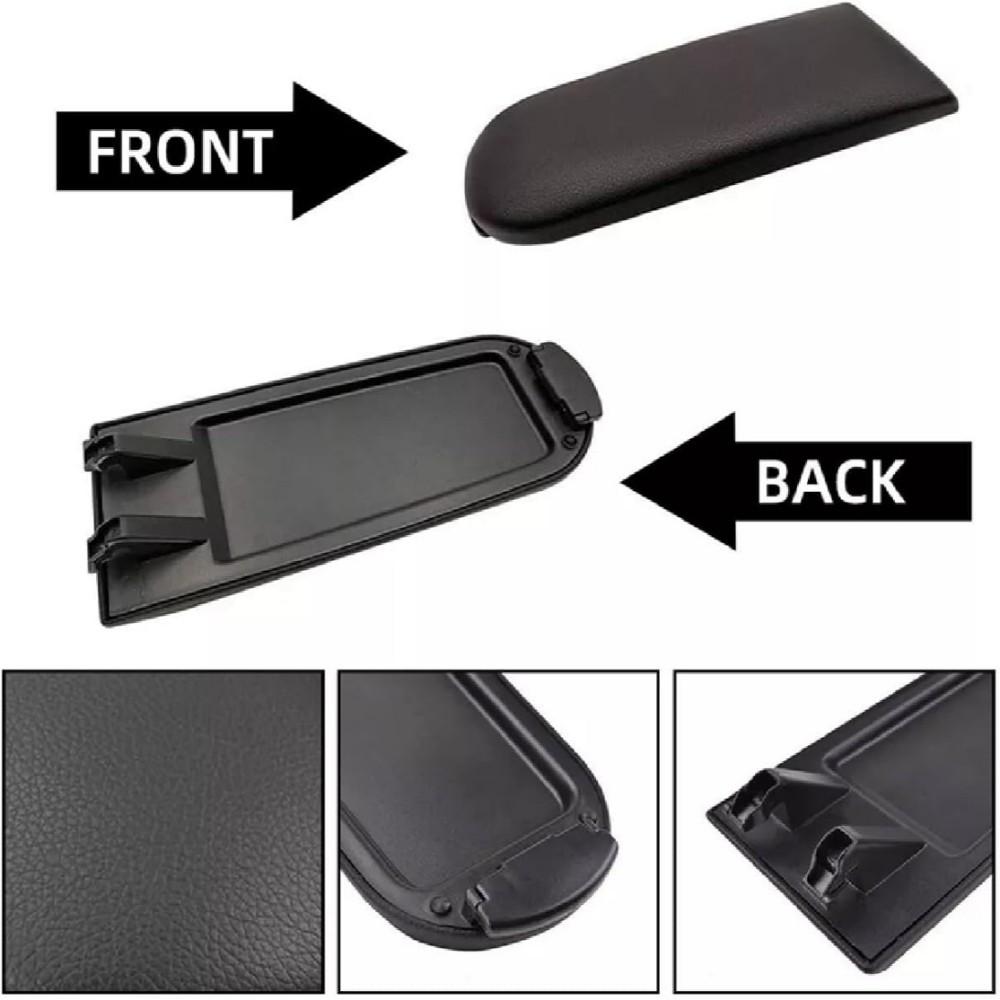 1Pcs Car Center Console Lid Armrest Center Console Covers Cap Panel with Latch Lip Replacement fit for VW Jetta Golf MK4 Beetle