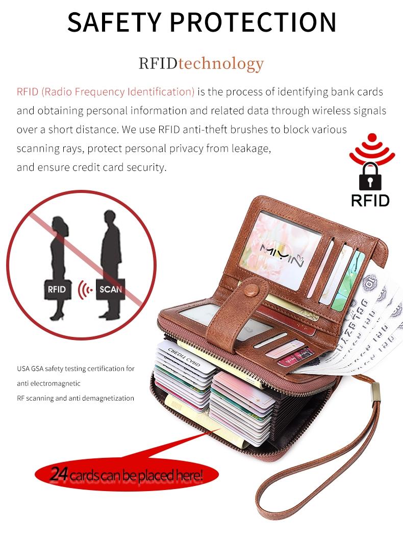 Fashion Leopard Print Zipper Short Wallet, Casual Multi Card Slot Wallet for Women, Trendy Versatile High-quality Daily Wallet for Women, RFID Card Slots