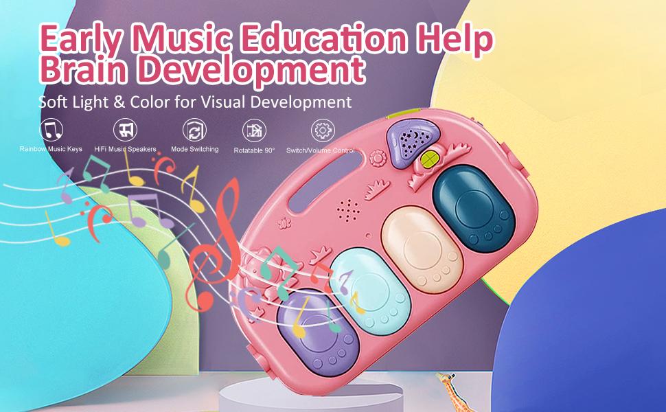 dearlomum Baby Play Mat Pink Lion Design with 5 Sensory Toys Music Lights for Newborns 0-36 Months Multifunction Durable Activity Mat Playpen Seat dearlomum Baby Play Mat Pink Lion Design with 5 Sensory Toys Music Lights for Newborns 0-36 Months Multifunction Durable Activity Mat Playpen Seat