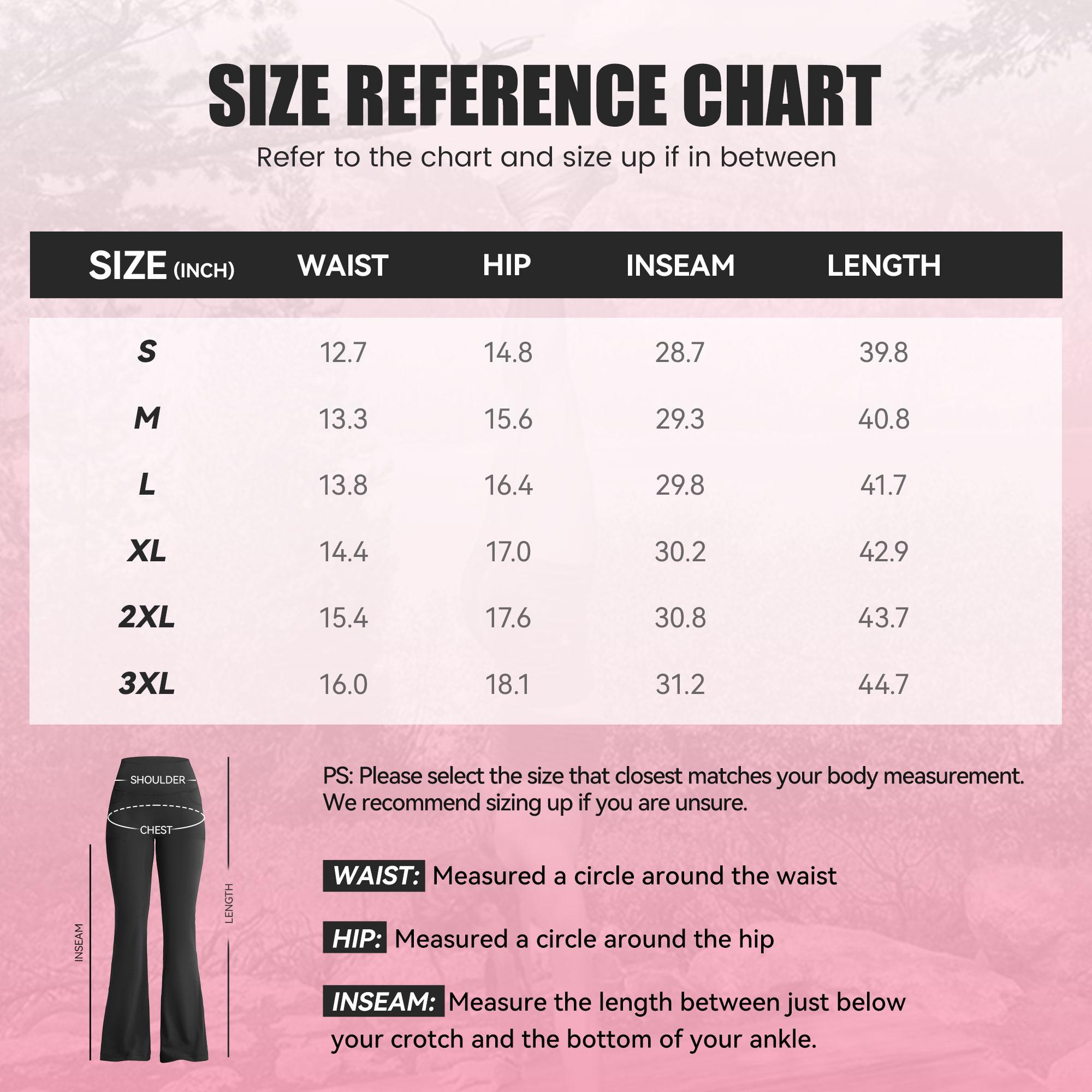 Viconow Flare Leggings for Women with Pockets - High Waist Bike Pants for Gym Workout Yoga Solid Color Casual Wear