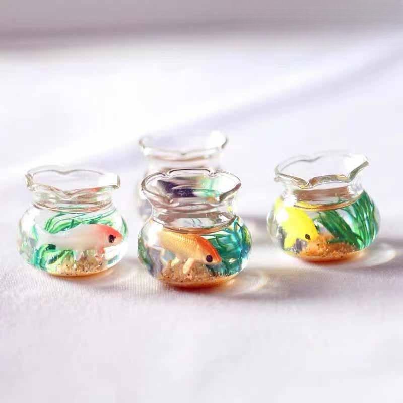 Thick Glass DIY Terrarium Kit: Hydroponic Moss Micro Landscape, Mini Aquarium & Decor Ornament for Home/Office - Creative Gift with Glass Vase Planter for Indoor Greenery