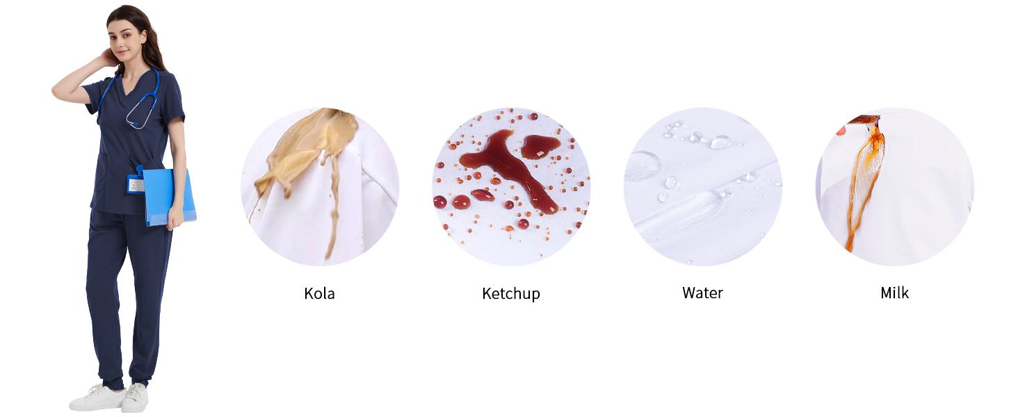 Yoga Scrub Stain Resistant Pant for Women 5 Pockets - Petite Tall Regular Jogger Scrubs, Comfort Stretch Yoga Scrub Stain Resistant Pant for Women 5 Pockets - Petite Tall Regular Jogger Scrubs, Comfort Stretch