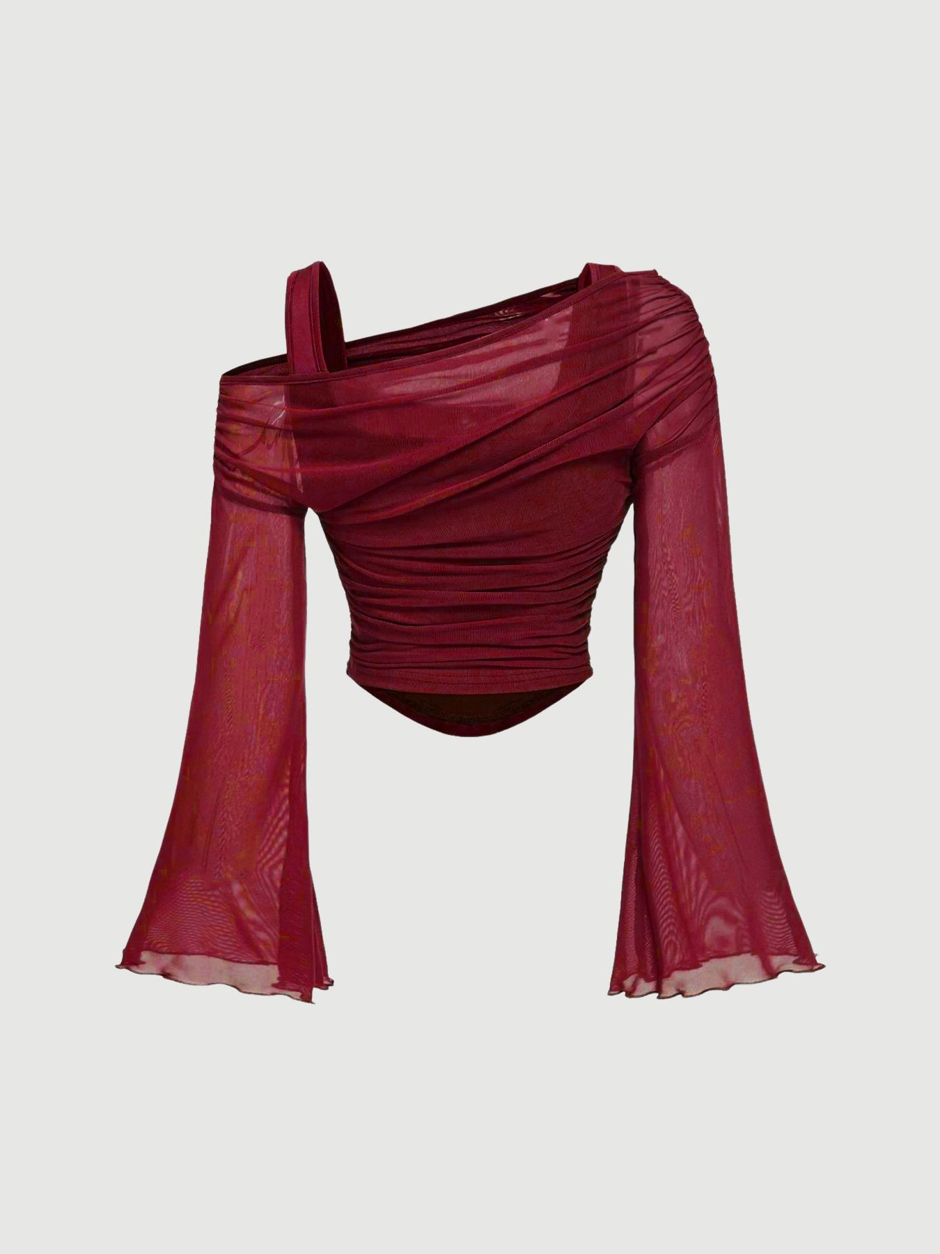 Women's Drop Shoulder Slim Fit Casual Knit T-Shirt, Fashionable Comfortable Autumn Top, Stylish Ladies' Everyday Clothing for Daily Wear