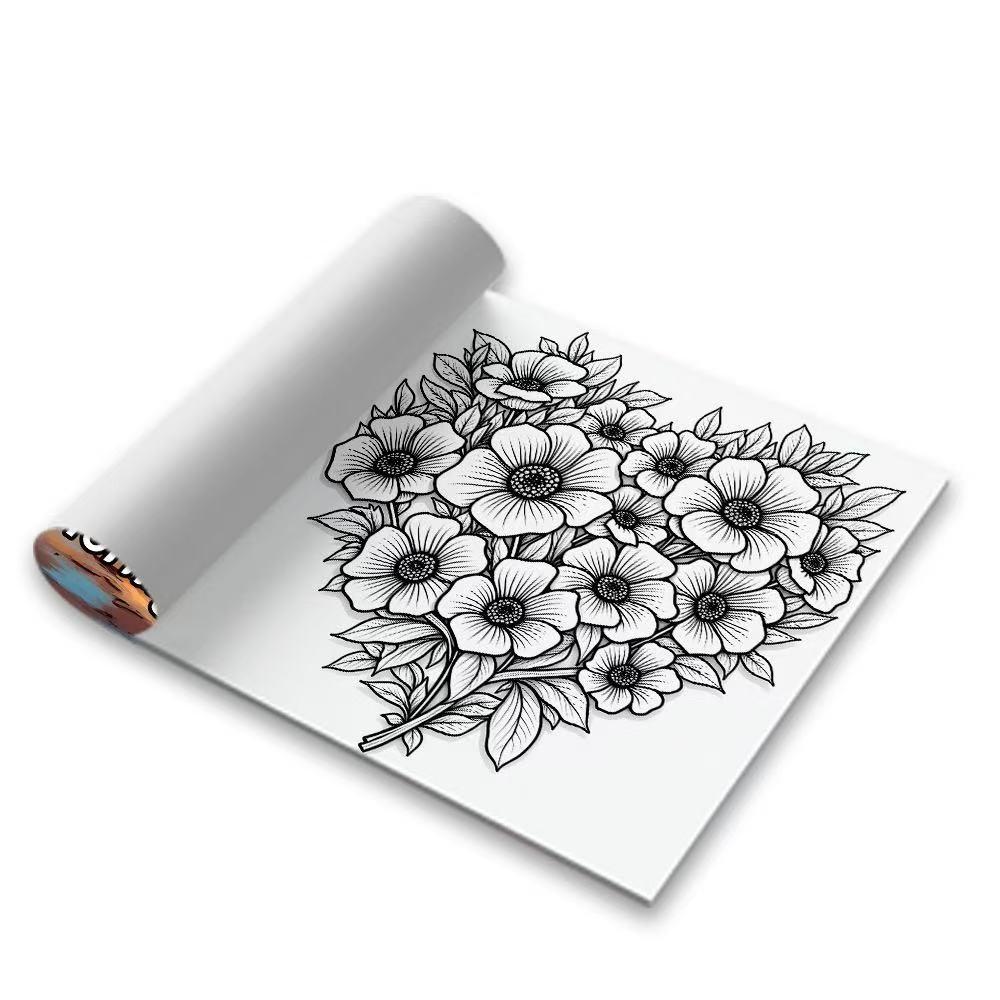 Sweet Love Coloring Book, Stress Relief Tool, Perfect for Couples, Valentine's Day Gift, Adult Coloring Book, Fine Lines, Beautiful Scenes