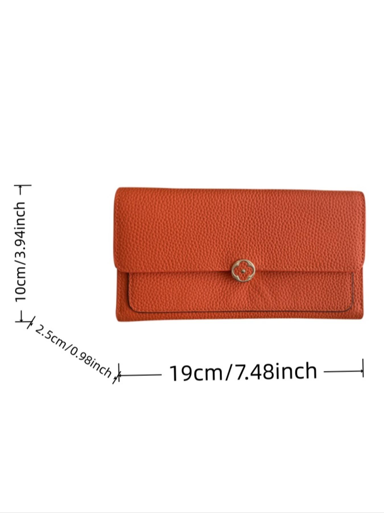 Women's New Full Leather Long Wallet, Cross-Border First Layer Cowhide Handbag, Genuine Leather Clutch Purse, Stylish and Durable