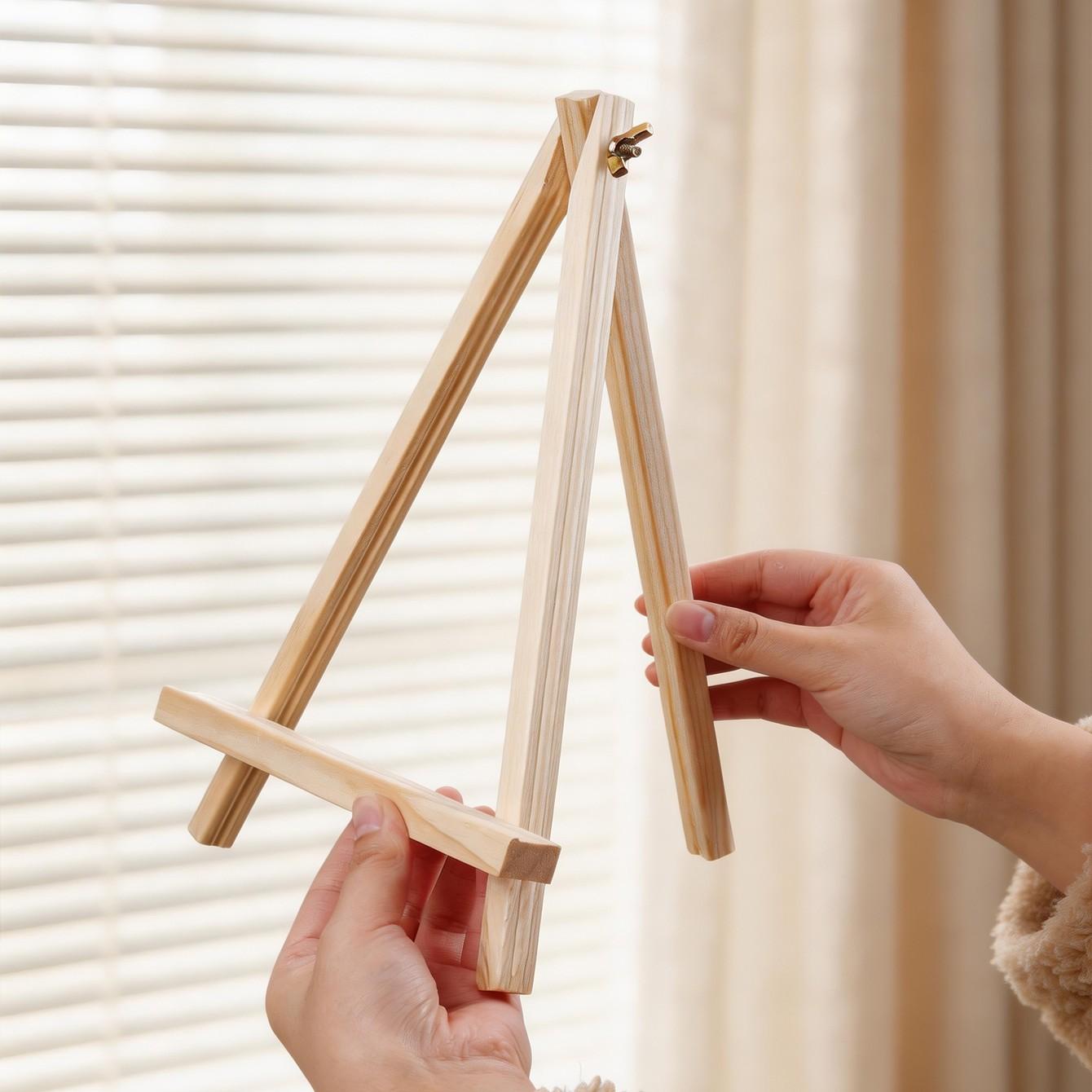 Wooden Picture Frame Holder, Small/medium/large/x-Large/xx-Large Sizes, Photo Display Stand, Art Board Desktop Easel, Creative Desk Mount