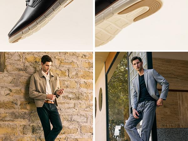 Bruno Marc CrossFlex Neat Polish Men's Casual Oxford Sneakers