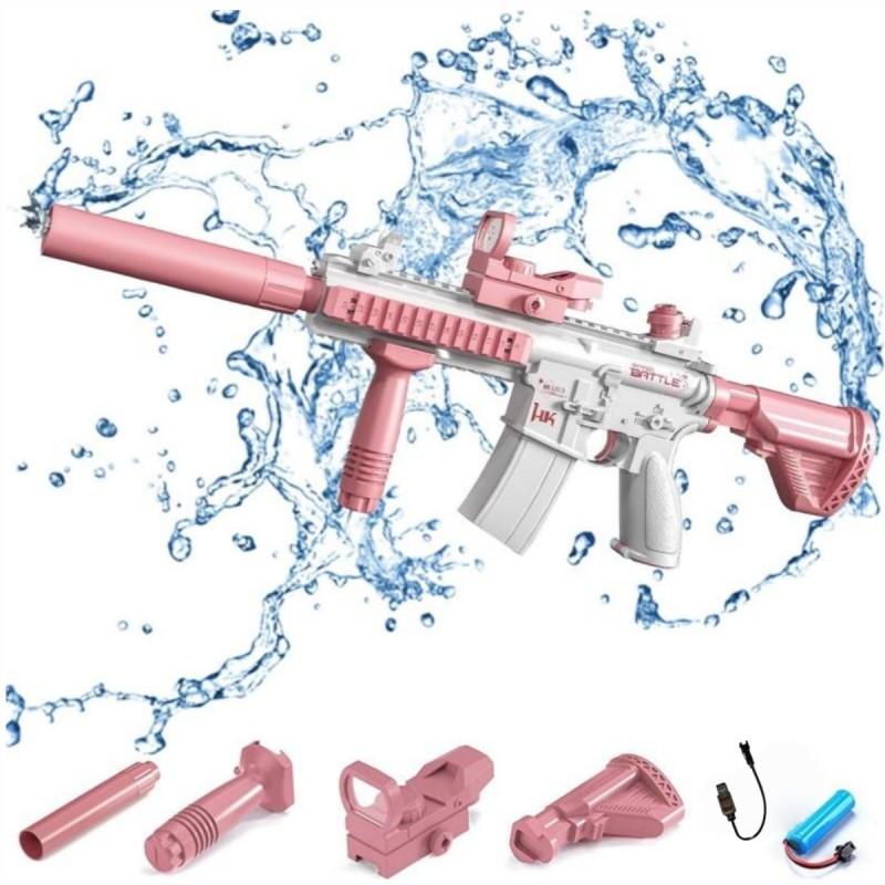 Large Rechargeable Electric Water Gun with Built in Lithium Battery, Summer Outdoor Toy for Adults & Kids, Ideal Pool & Beach Gift