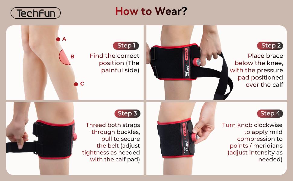 Sciatica Pain Relief Devices - 2025 New Sciatica Pain Relief Brace with Adjustable Knob and 2 Versions Pressure Pad for Sciatica Nerve, Lower Back & Hip Pain Relief,Knee Brace for Men Women Healthcare Tool
