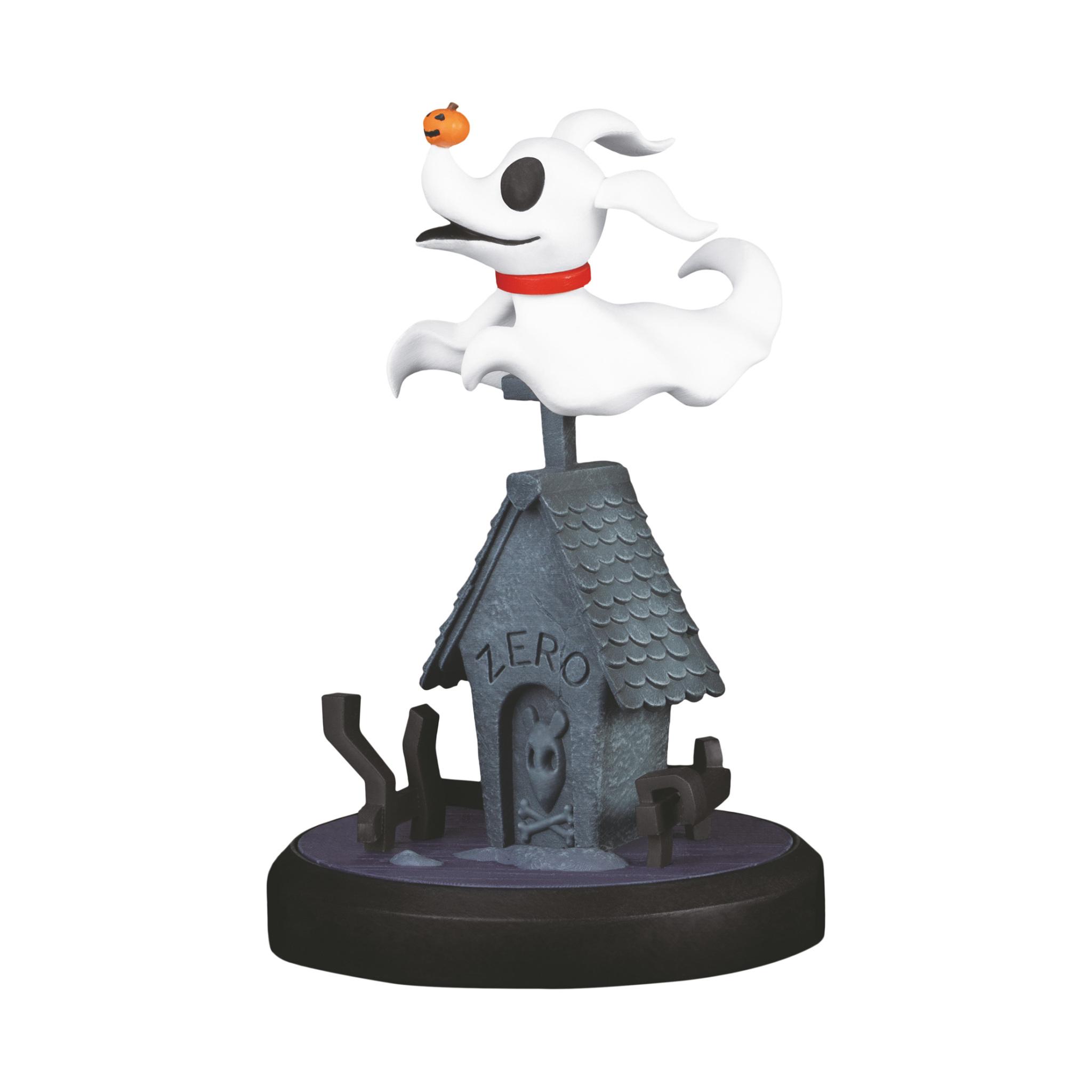 1PC Disney Officially Licensed The Nightmare Before Christmas Jack Skellington Zero Oogie Boogie Vampire Teddy Pumpkin Head Scarecrow Movie Figural Peripheral Collectible High-Quality Collections Desktop Decorations Christmas Good Gifts