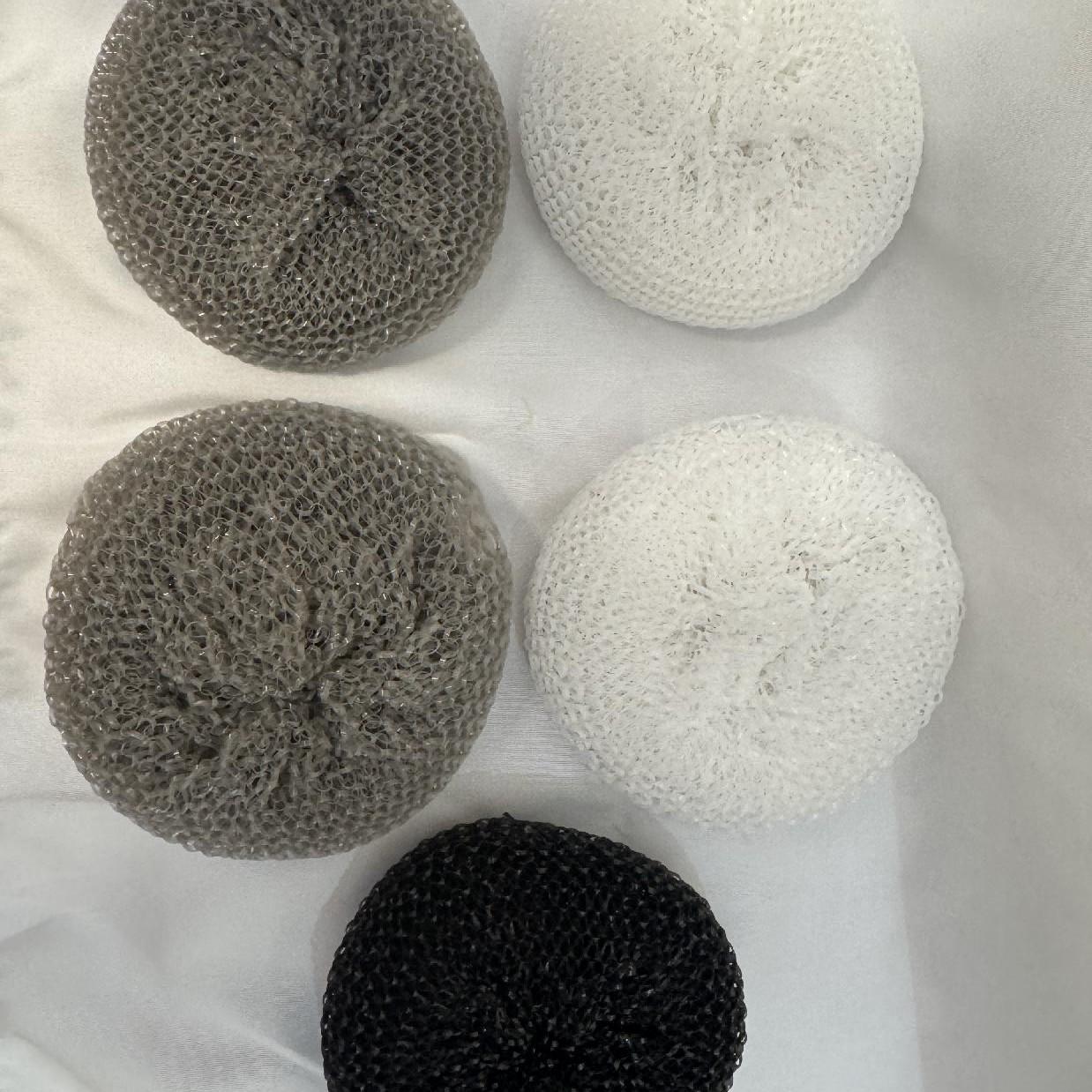 5 Fiber Cleaning Balls Minimalist Style, Oil Removal & Stain Removal, No Shedding, Safe for Pots, Home Kitchen Daily Clean