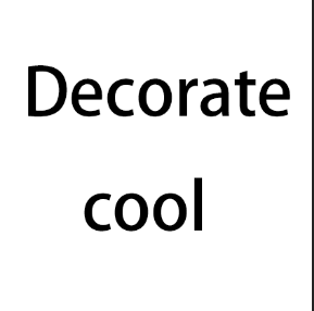 Decorate cool