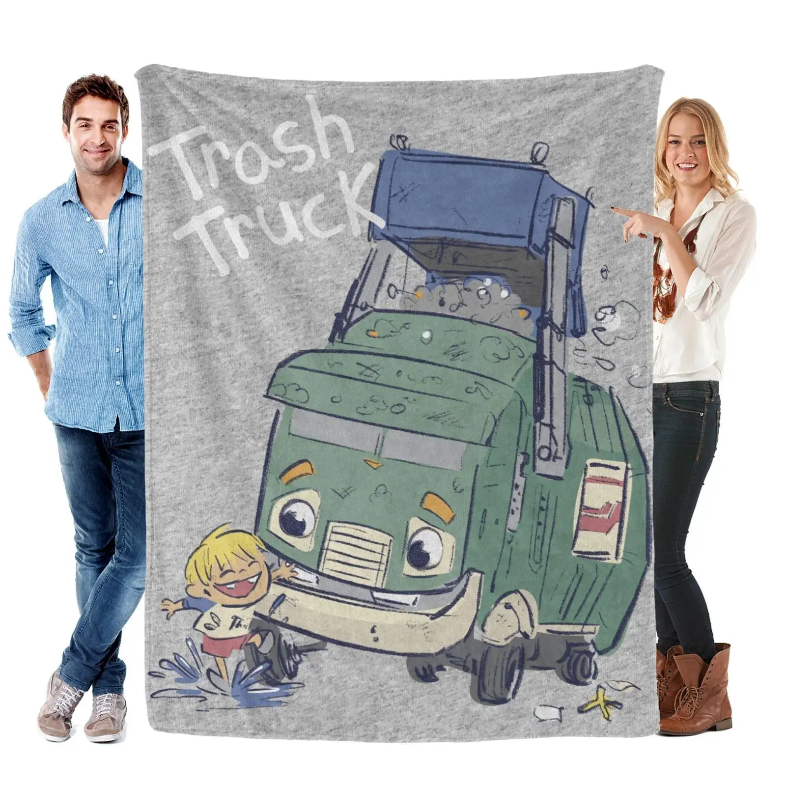 7-Single Sided Printing Lightweight blanket