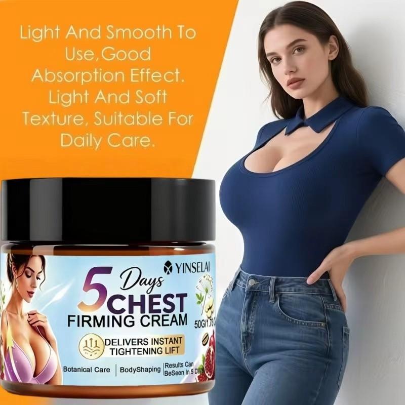 Powerful Firming Cream with Jojoba Oil, Niacinamide, Retinol, and Vitamin E, Deeply Moisturizes and Tightens Skin, Suitable for All Skin Types