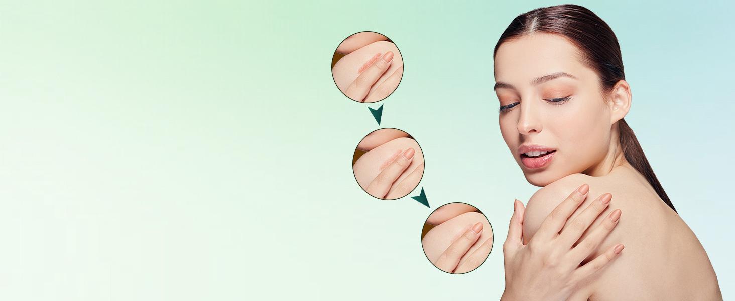 Scar Removal Silicone Tape 3M Roll (1.6 x 120) for Keloids, Surgical Scars C-Section & Burn Healing