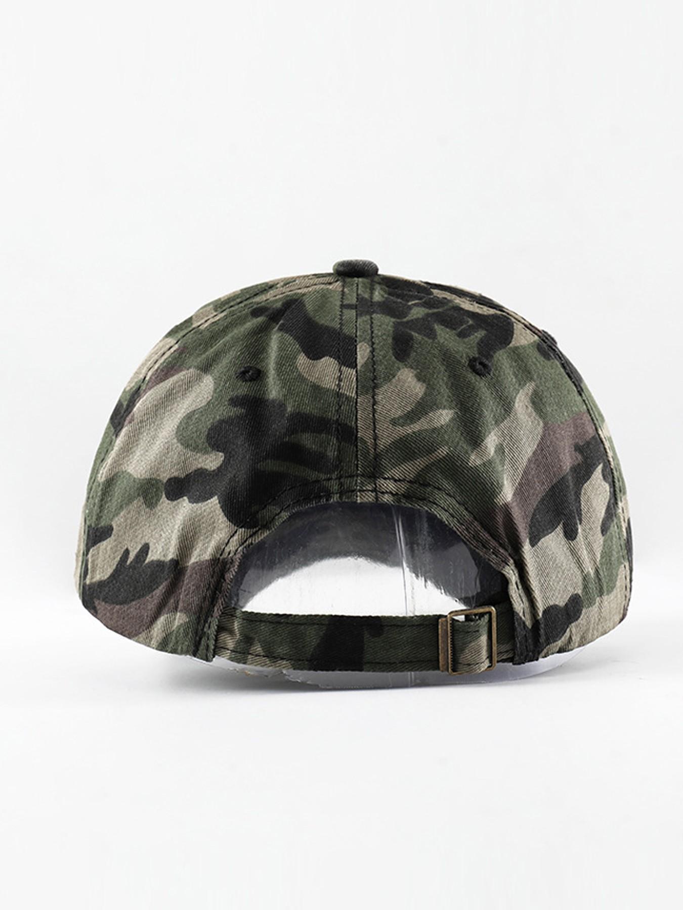 Outdoor Cap Men's Camouflage Americana Cap, One Size