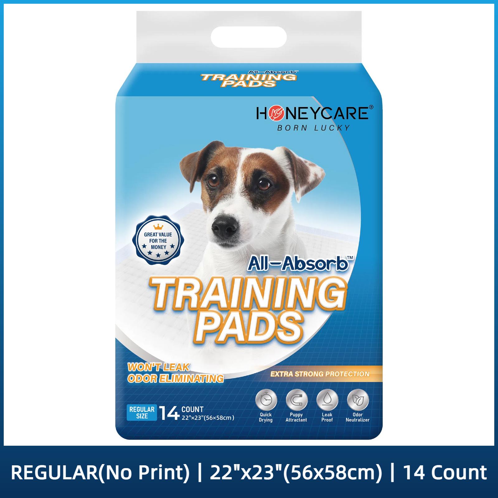 [S]HONEYCARE : All-Absorb Gigantic Dog and Puppy Training Pads, Incontinence Training Pads, Pee Pads