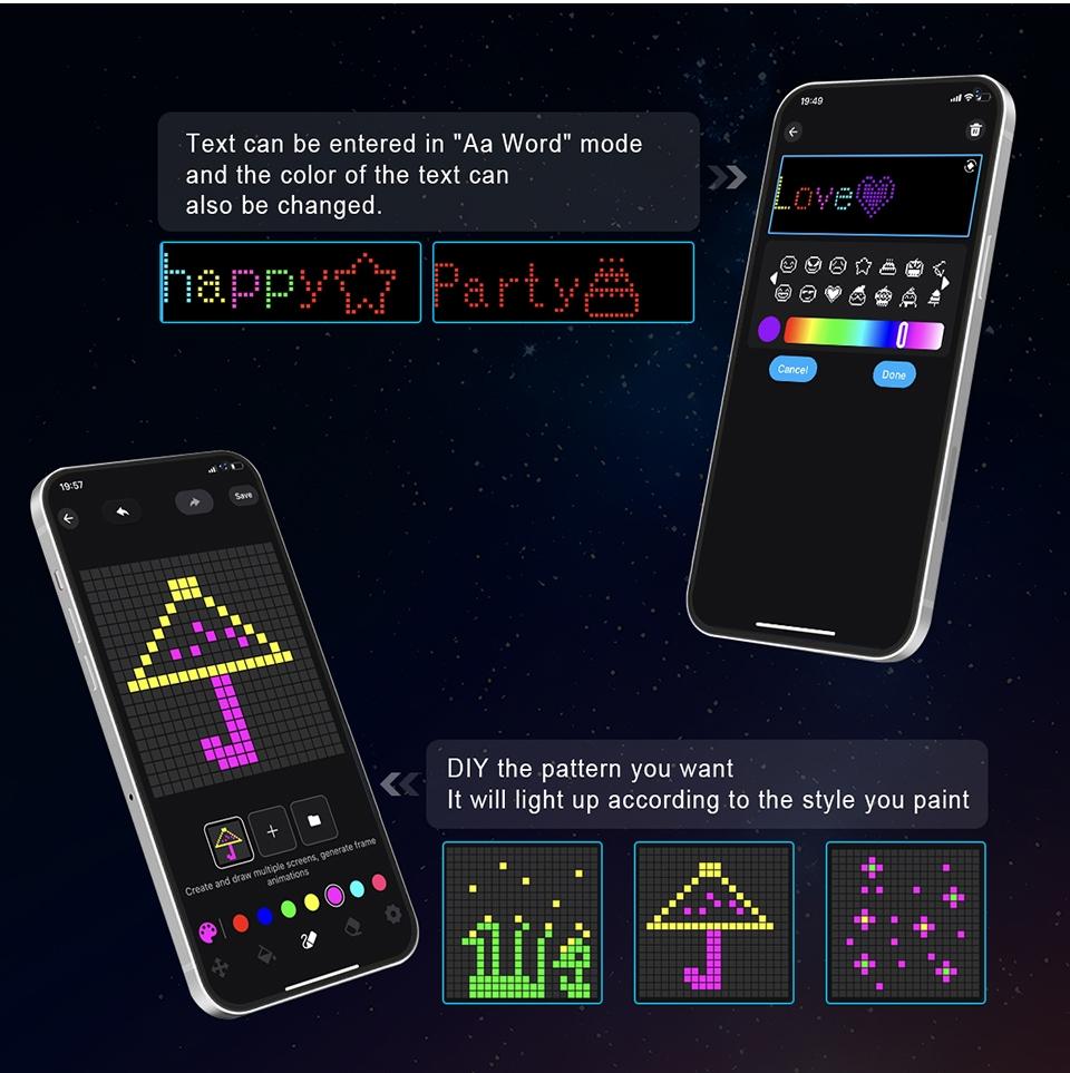 USB Powered RGBIC LED Curtain Light, 1 Count Smart APP Control Curtain Light, Waterproof Christmas LED String Light for Bedroom Backdrop Decor, Indoor Outdoor Party Bar, Led Rgb Lights