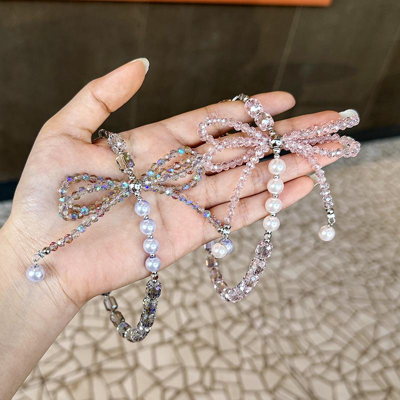 Women's Luxury Crystal Beaded Smartphone Strap - Multi-Functional Card-Ready Mobile Accessory with Tether Tab, Hands-Free Wristlet, Keychain & Protection Feature, Shiny, Accessories, Installation, Metal, Lobster Clasp, Charm, Lanyard, Custom Tether Tab, D Women's Luxury Crystal Beaded Smartphone Strap - Multi-Functional Card-Ready Mobile Accessory with Tether Tab, Hands-Free Wristlet, Keychain & Protection Feature, Shiny, Accessories, Installation, Metal, Lobster Clasp, Charm, Lanyard, Custom Tether Tab, D