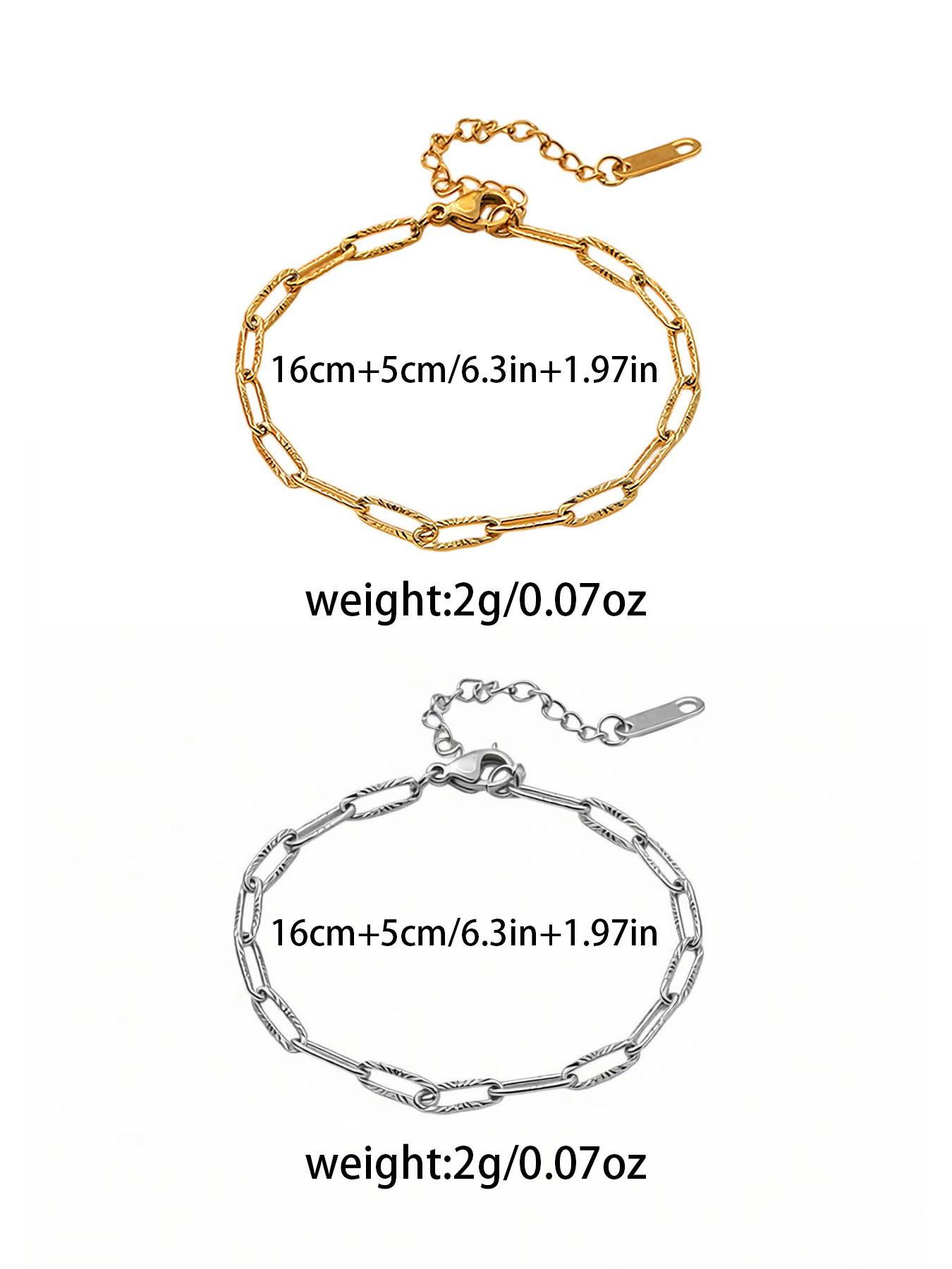 Minimalist Stainless Steel Snake Chain Bracelet, Round Links, Couple Style, Daily Wear, Gift Idea, All Seasons, Casual Fashion