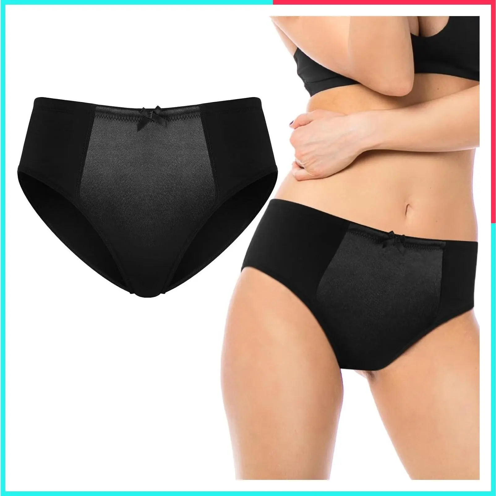 Ultra Smooth Tucking Gaff Briefer Panties for Transgender Women - Seamless Hidden Shaping for Tucking