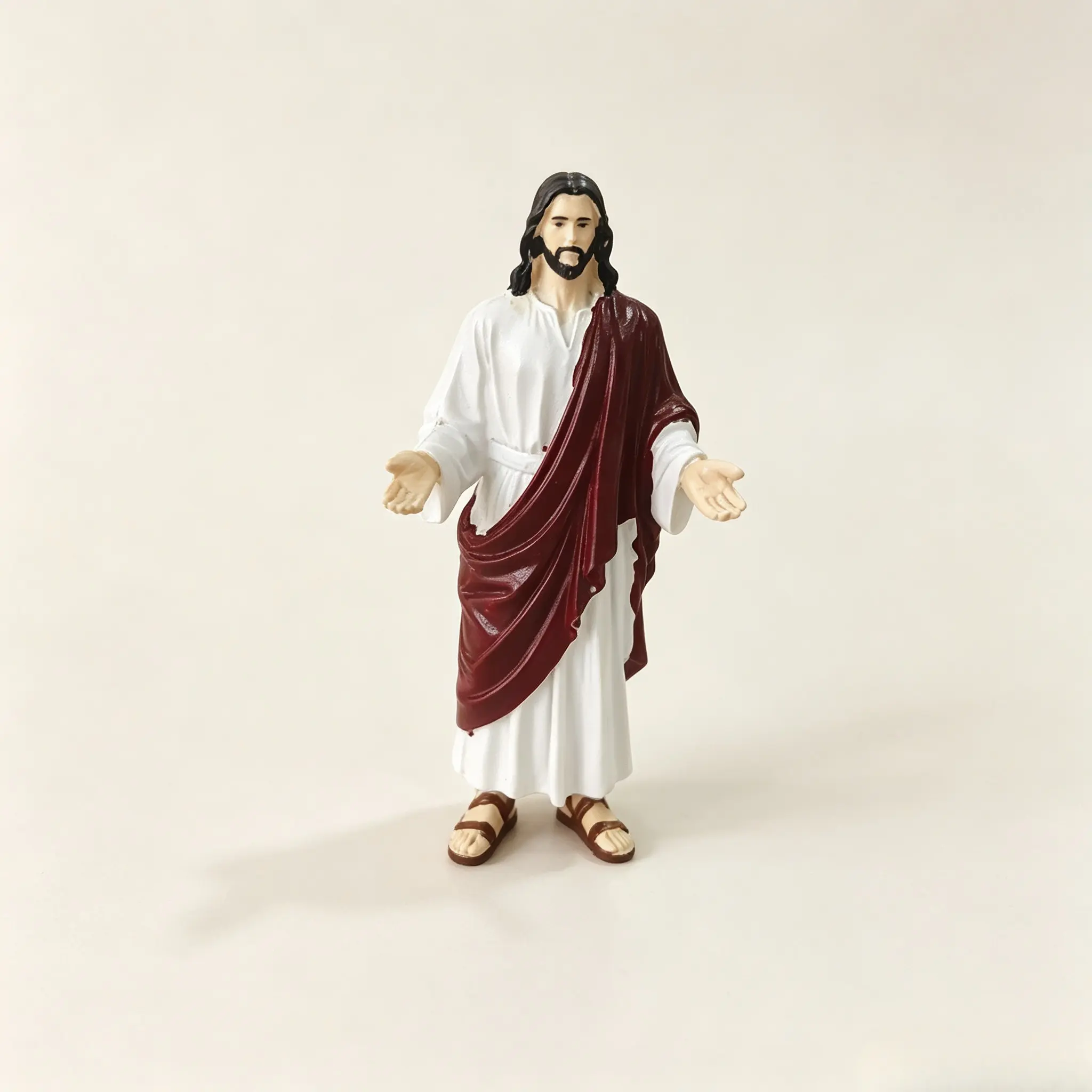 Jesus Christ Resin Statue Ornament, Religious Modern Home Decoration, Christian Jesus Statue, Religious Faith Gift Desktop Decoration, Religious Decorations