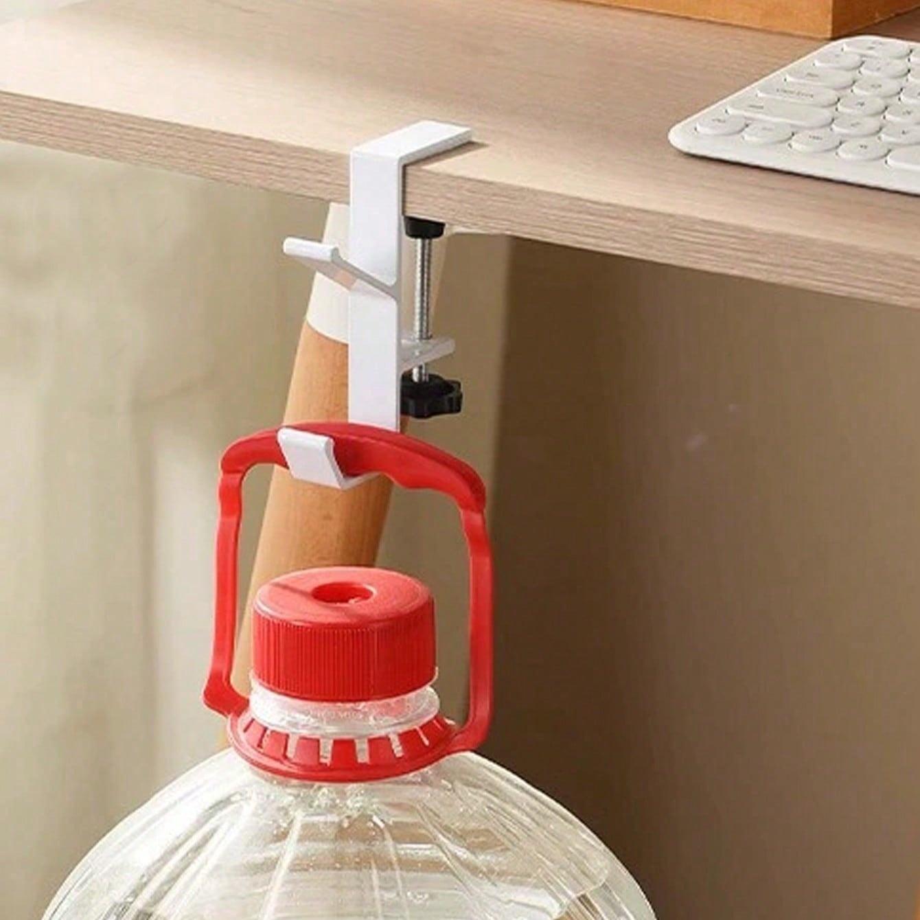 Portable Adjustable Durable Desktop Headphone Stand, Desk Mount Bag Holder Hook Clip, Hangs on Backpack, Reduce Desktop Clutter, Hanging Storage, Headphone Accessories, Adjustable Bracket